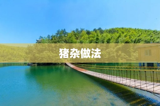猪杂做法：美味可口的猪杂菜谱分享