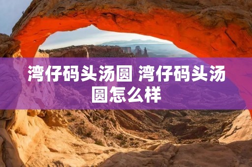 湾仔码头汤圆 湾仔码头汤圆怎么样
