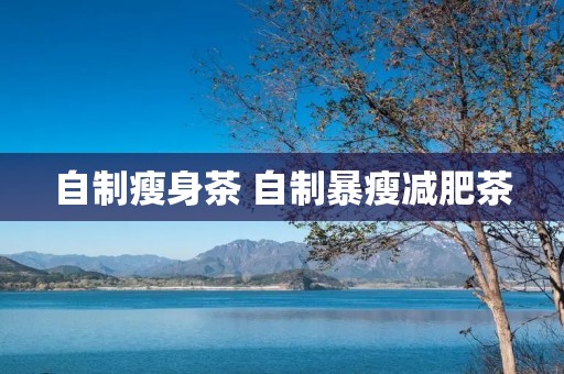 自制瘦身茶 自制暴瘦减肥茶