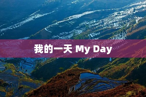 我的一天 My Day 我的一天 My Day