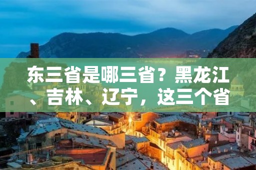东三省是哪三省？黑龙江、吉林、辽宁，这三个省份位于中国东北地区，是中国的重要工业基地和粮食生产基地。这三个省份的地理位置十分重要，与俄罗斯接壤，对于中国的国防和外交关系都有着重要的影响。