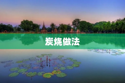 炭烧做法：打造极致美味的炭烤佳肴