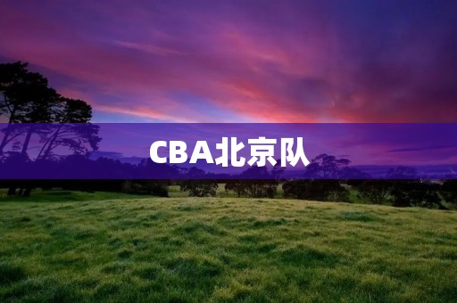 CBA北京队:打造辉煌历史的强队 CBA北京队:打造辉煌历史的强队