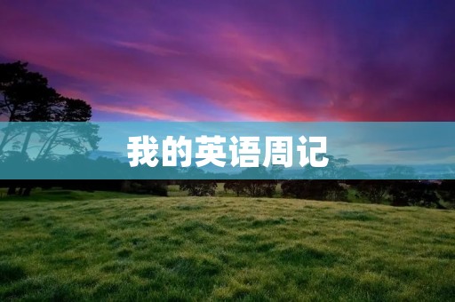 我的英语周记
