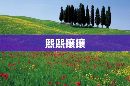 熙熙攘攘：城市中的人群行为现象