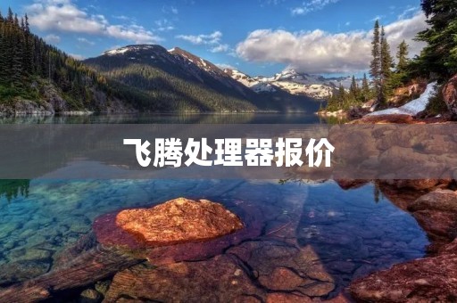 飞腾处理器报价:国产芯片的崛起 飞腾处理器报价:国产芯片的崛起