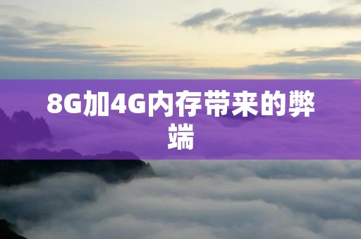 8G加4G内存带来的弊端 8G加4G内存带来的弊端