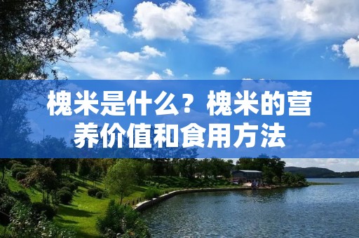 槐米是什么?槐米的营养价值和食用方法 槐米是什么?槐米的营养价值和食用方法