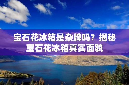宝石花冰箱是杂牌吗?揭秘宝石花冰箱真实面貌 宝石花冰箱是杂牌吗?揭秘宝石花冰箱真实面貌