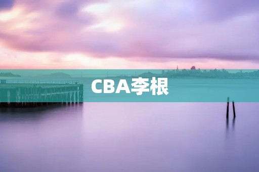 CBA李根:从青年冠军到成为重要一环 CBA李根:从青年冠军到成为重要一环