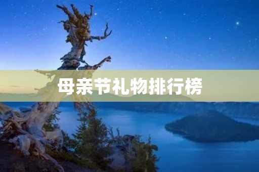 母亲节礼物排行榜:送给妈妈最贴心的礼物推荐