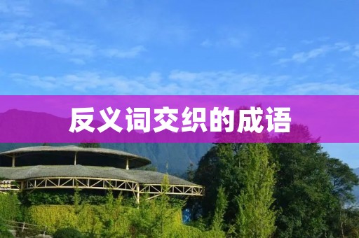 反义词交织的成语
