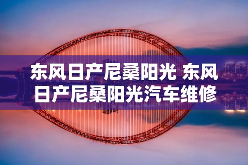 东风日产尼桑阳光 东风日产尼桑阳光汽车维修视频 东风日产尼桑阳光 东风日产尼桑阳光汽车维修视频
