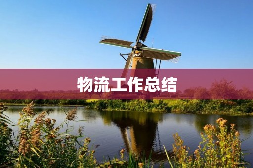 物流工作总结:不断提高效率,优化服务,做好风险控制