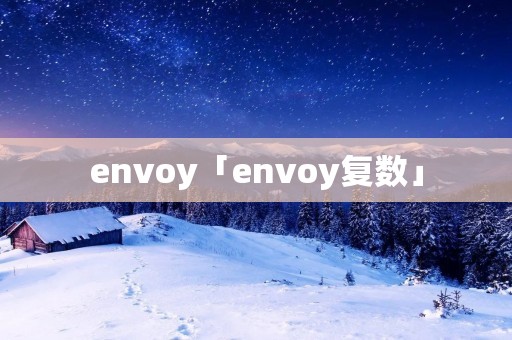 envoy「envoy复数」