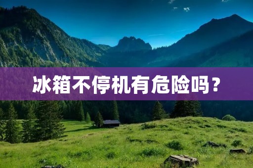 冰箱不停机有危险吗? 冰箱不停机有危险吗?