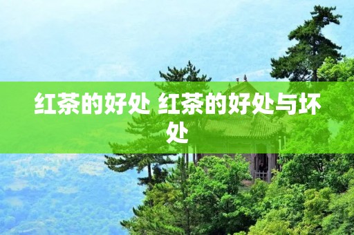 红茶的好处 红茶的好处与坏处