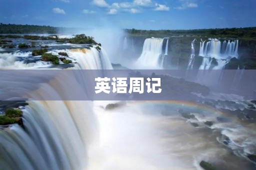 英语周记：我的新颖之路