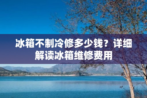 冰箱不制冷修多少钱?详细解读冰箱维修费用 冰箱不制冷修多少钱?详细解读冰箱维修费用