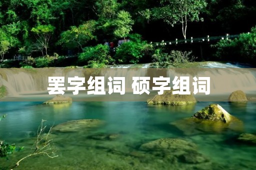 罢字组词 硕字组词