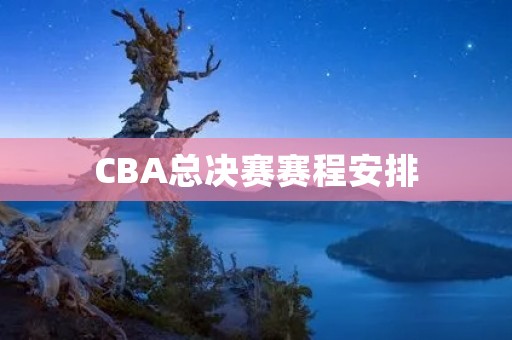 CBA总决赛赛程安排:广东与辽宁将角逐冠军 CBA总决赛赛程安排:广东与辽宁将角逐冠军