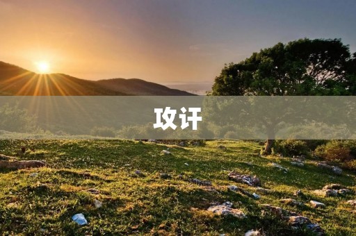 攻讦:当公共事务成为政治斗争的牺牲品