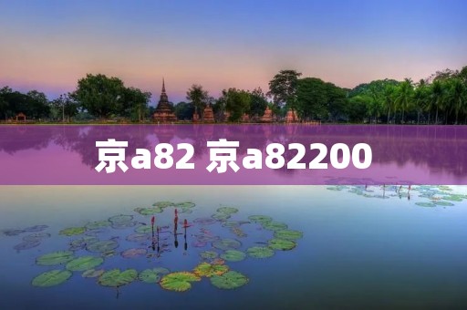 京a82 京a82200