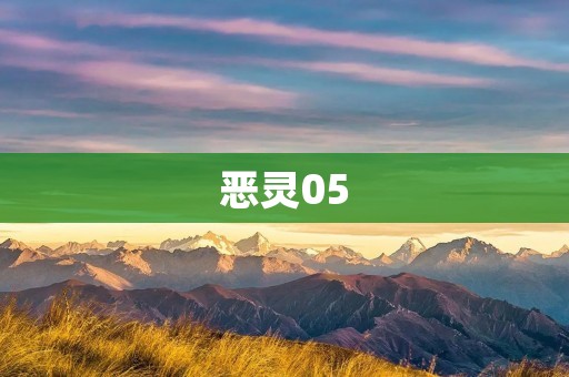 恶灵05：一部充满惊悚与血腥的电影
