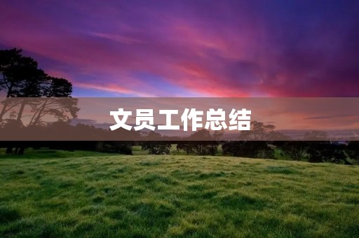 文员工作总结:从实习生到正式员工的成长历程