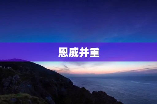 恩威并重：实现企业高效管理的关键