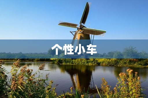 个性小车：打造独一无二的出行方式