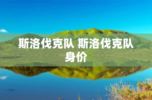 斯洛伐克队 斯洛伐克队身价 斯洛伐克队 斯洛伐克队身价