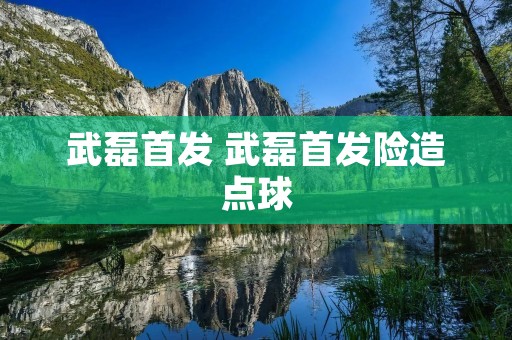 武磊首发 武磊首发险造点球