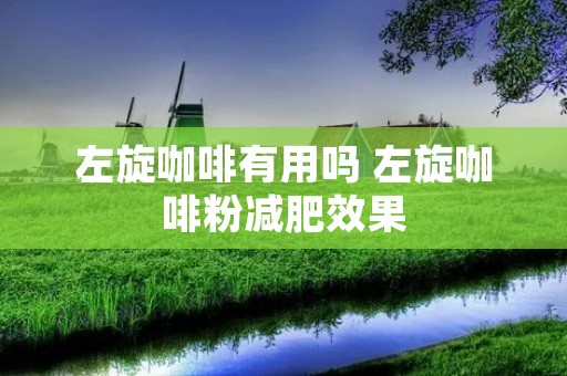 左旋咖啡有用吗 左旋咖啡粉减肥效果 左旋咖啡有用吗 左旋咖啡粉减肥效果