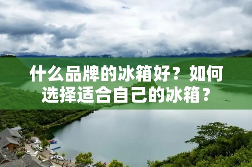 什么品牌的冰箱好?如何选择适合自己的冰箱? 什么品牌的冰箱好?如何选择适合自己的冰箱?