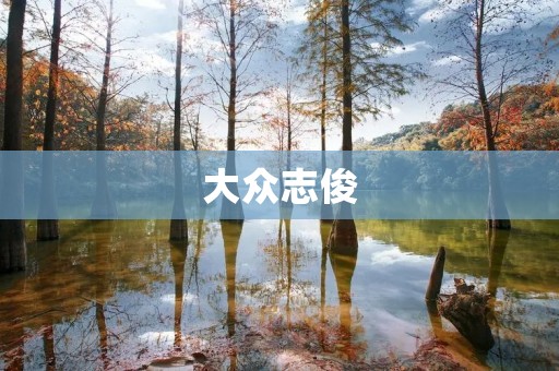 大众志俊：一款集大众和豪华于一身的SUV