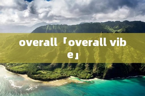 overall「overall vibe」 overall「overall vibe」