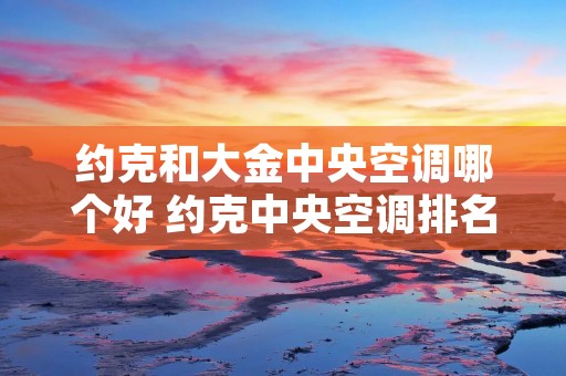 约克和大金中央空调哪个好 约克中央空调排名第几