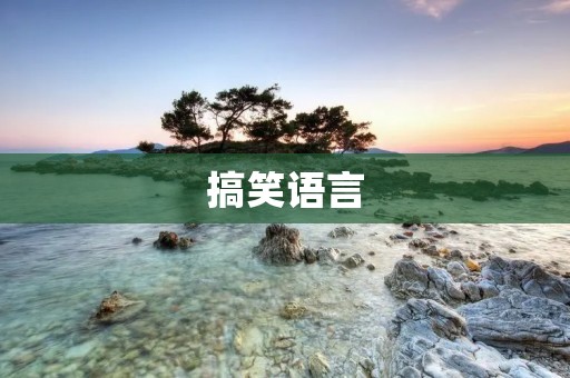 搞笑语言:让人开怀大笑的语言艺术