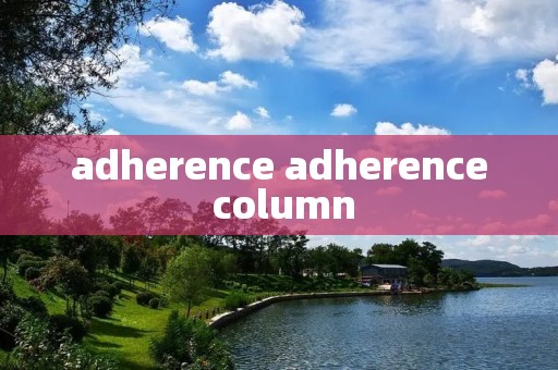 adherence adherence column