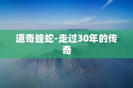 道奇蝰蛇-走过30年的传奇 道奇蝰蛇-走过30年的传奇
