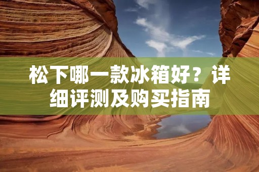 松下哪一款冰箱好？详细评测及购买指南
