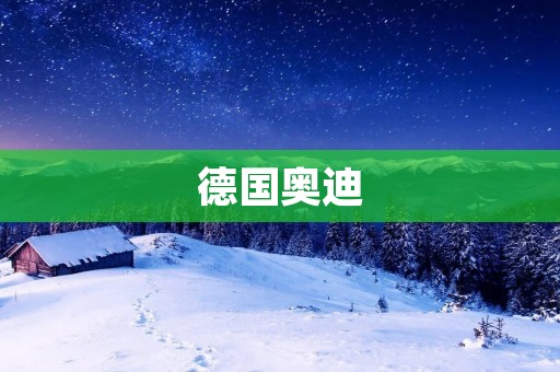 德国奥迪：打造汽车领域的领军品牌