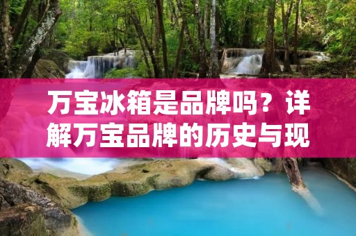 万宝冰箱是品牌吗？详解万宝品牌的历史与现状