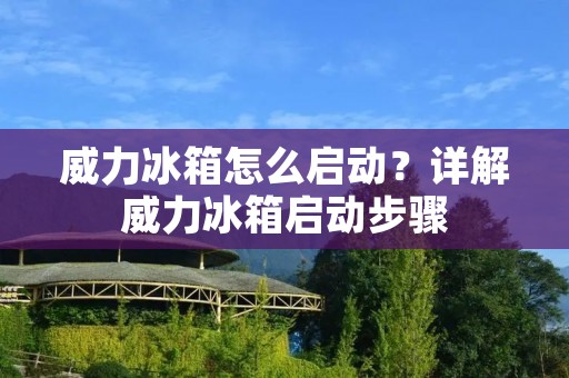 威力冰箱怎么启动？详解威力冰箱启动步骤