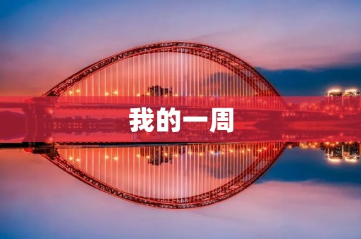 我的一周 我的一周