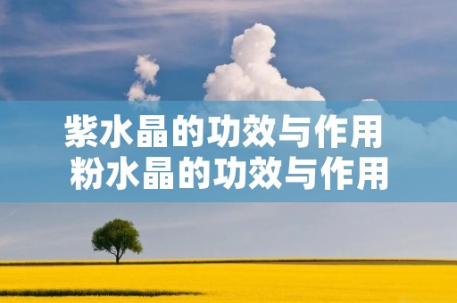 紫水晶的功效与作用 粉水晶的功效与作用 紫水晶的功效与作用 粉水晶的功效与作用