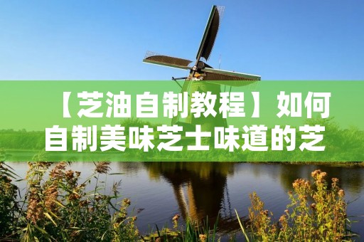 【芝油自制教程】如何自制美味芝士味道的芝油? 【芝油自制教程】如何自制美味芝士味道的芝油?
