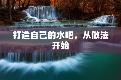 打造自己的水吧,从做法开始 打造自己的水吧,从做法开始