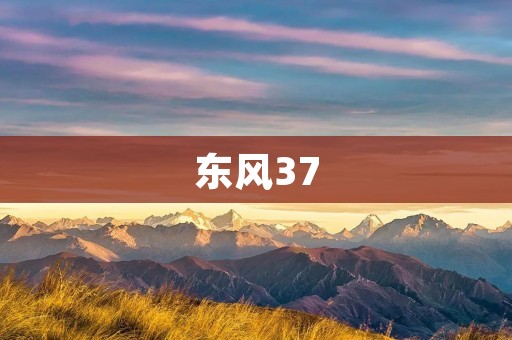 东风37:中国重型卡车的新里程碑 东风37:中国重型卡车的新里程碑